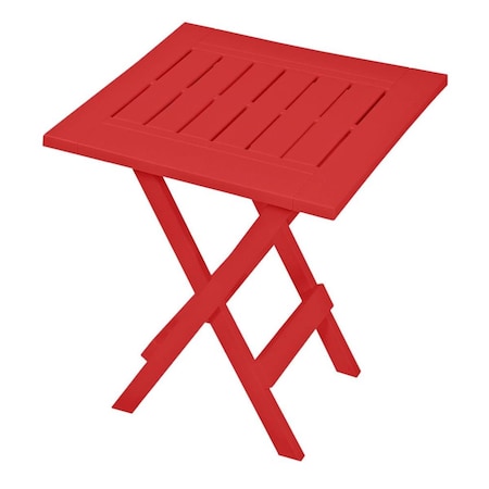 Gracious Living Red Explosion PDQ Fold Table - 6 Piece 100582